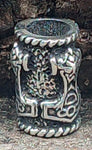 Bartperle Thorshammer 5mm - Silber