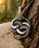 Schlangen 237 mit Schlangenkette - Silber