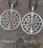Anhänger 132 Sri Yantra - Silber