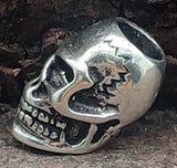 Bartperle Totenkopf - Silber