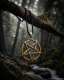 Anhänger 190 Pentagramm - Bronze