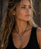 Tyr mit Fenrir 398 mit Schlangenkette - Silber