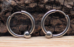 Klappcreole silberne 16 x 2,5 mm - Edelstahl kcsi14