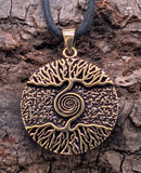 Anhänger 152 Lebensbaum - Bronze