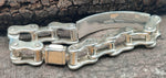 Armband Motorradkette - Silber