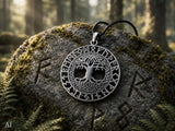 Anhänger 210 Lebensbaum - Silber
