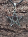 Anhänger 452 Pentagramm - Silber