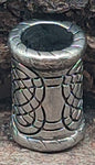 Bartperle Keltenknoten 6 mm - Edelstahl Nr. 1117