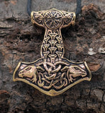 Anhänger 133 Thorshammer - Bronze