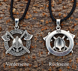 Anhänger 431 Wikinger Äxte - Silber
