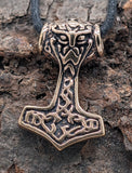 Anhänger 66 Thorshammer - Bronze