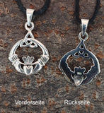Anhänger 105 Claddagh - Silber