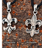 Anhänger 40 Fleur-de-Lis - Silber