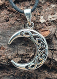 Anhänger 475 Mondsichel - Silber