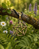 Anhänger 193 Pentagramm - Bronze