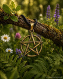 Anhänger 193 Pentagramm - Bronze