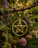 Anhänger 194 Pentagramm - Bronze