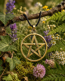 Anhänger 194 Pentagramm - Bronze