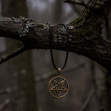 Anhänger 191 Pentagramm - Bronze