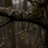 Anhänger 191 Pentagramm - Bronze
