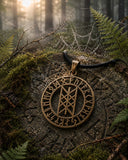 Anhänger 203 Web of Wyrd - Bronze