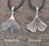 Anhänger 261 Ginkgo-Blatt - Silber
