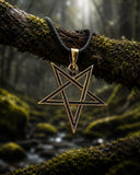 Anhänger 189 Pentagramm - Bronze