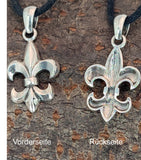 Anhänger 40 Fleur-de-Lis - Silber