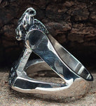 Ring Thorshammer Gr. 57-74 (th27)- Edelstahl