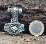 Anhänger 38 Thorshammer - Zinn