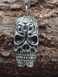 Anhänger 211 Totenkopf - Edelstahl