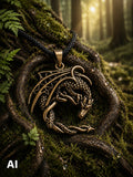 Anhänger 136 Drache - Bronze
