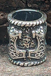Bartperle Thorshammer 8 mm - Silber