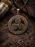 Anhänger 202 Triskele - Bronze