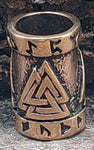 Bartperle Wotan 7mm Bronze