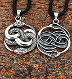 Schlangen 237 mit Schlangenkette - Silber