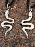Schlange 5 mit Korbkette - Silber