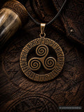 Anhänger 202 Triskele - Bronze