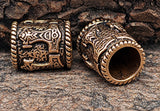 Bartperle Thorshammer 8 mm - Bronze
