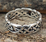 Ring Keltenknoten, Gr. 46-74 (kk3) - Silber