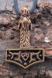 Anhänger 74 Thorshammer - Bronze