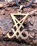 Anhänger 184 Siegel Luzifers - Bronze
