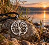 Anhänger 86 Lebensbaum - Silber