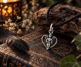 Engel 337 mit Schlangenkette - Silber