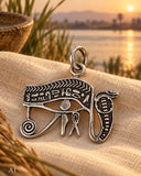 Anhänger 370 Auge des Horus - Silber