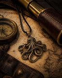 Anhänger 205 Oktopus - Bronze