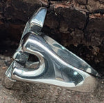 Ring Fleur-de-Lis, Gr. 55-70 (edfl) - Edelstahl