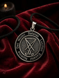 Siegel Luzifers 57 mit Schlangenkette - Silber