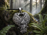 Anhänger 408 Raben - Silber