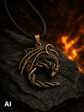 Anhänger 136 Drache - Bronze